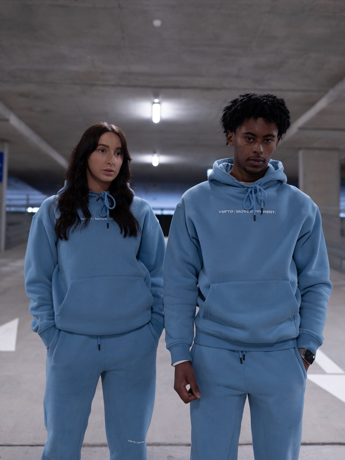 HEAVY BASIC TRACKSUIT - SLATE BLUE