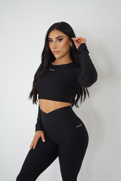 CORE RIBBED SPORTS CROP