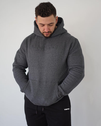 BOLD EMBOSSED HOODIE