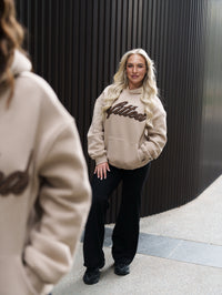 RUNNING EMBROIDERY HOODIE