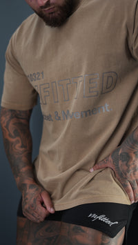 VN WASHED OVERSIZED TEE