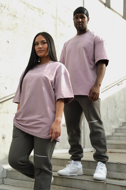 RUNNING EMB OVERSIZED TEE