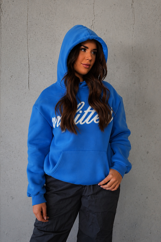 RUNNING EMBROIDERY HOODIE