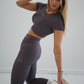 CORE RIBBED SPORTS CROP