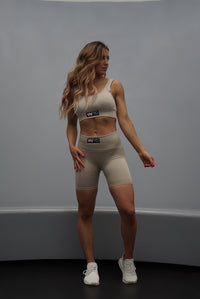 RIBBED DRVN SPORTS BRA TOP
