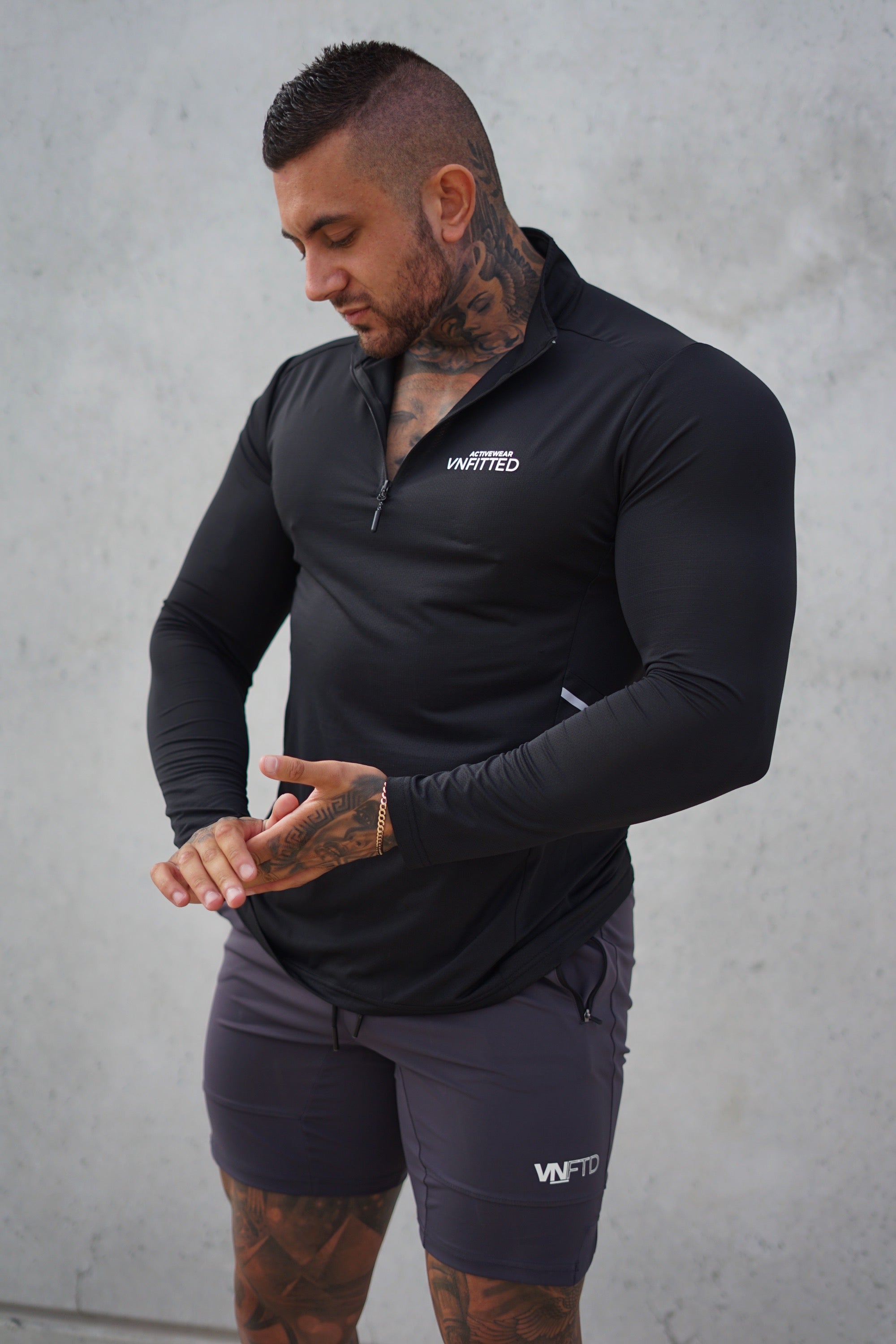 FREEFORM PERFORMANCE 1/4 ZIP LONG SLEEVE TRAINING TOP