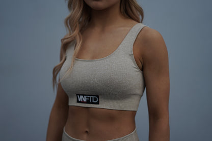 RIBBED DRVN SPORTS BRA TOP